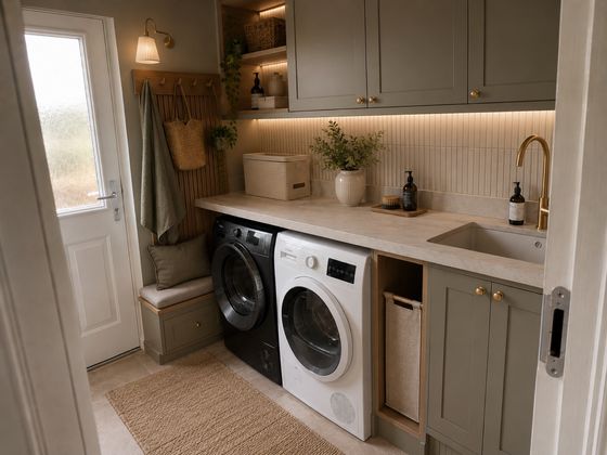 British utility room makeover
