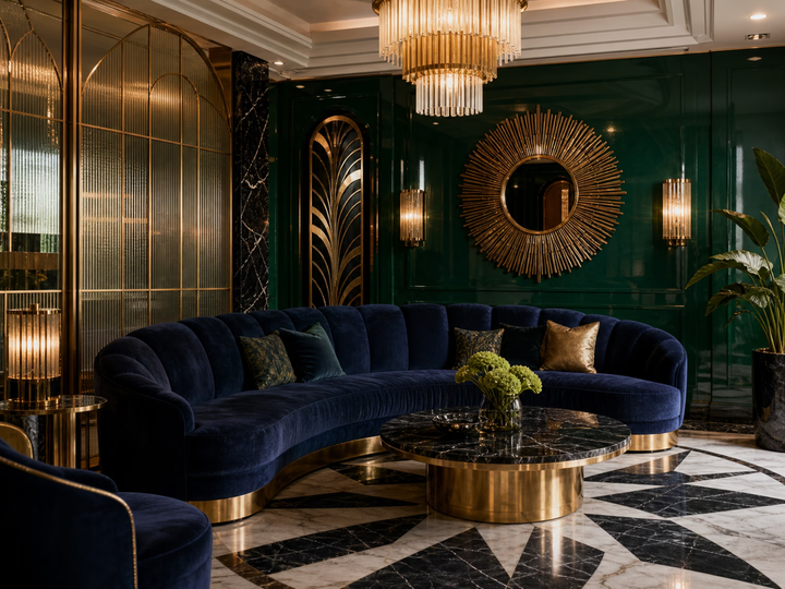Art Deco interior design room
