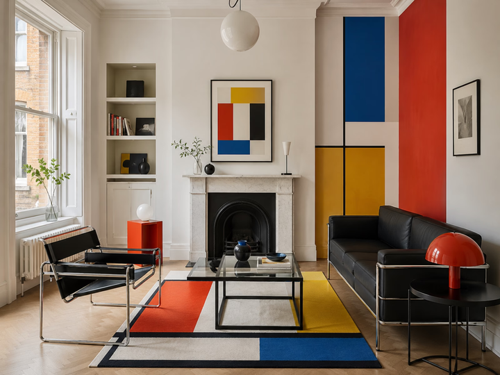 Bauhaus interior design room