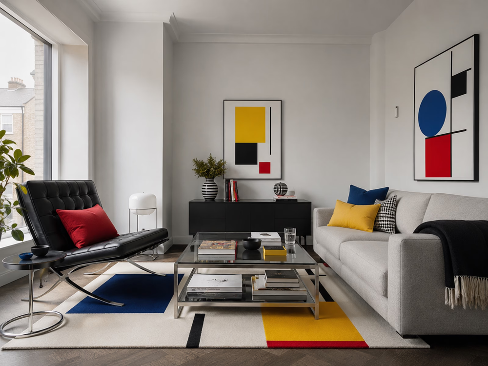 Bauhaus interior design example 1