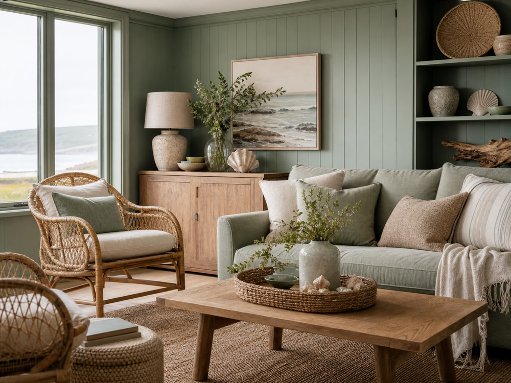 British Coastal interior design example 1