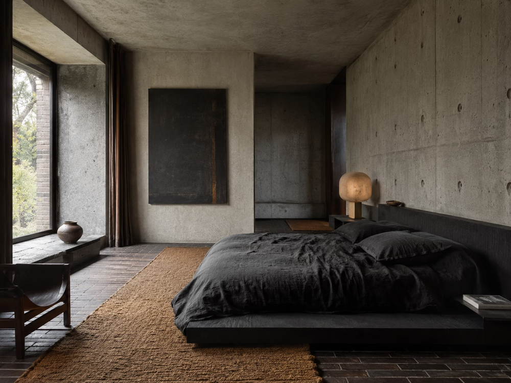 Brutalism interior design example 2