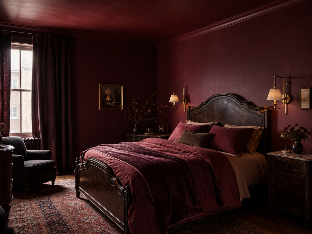 Dark Academia interior design example 2