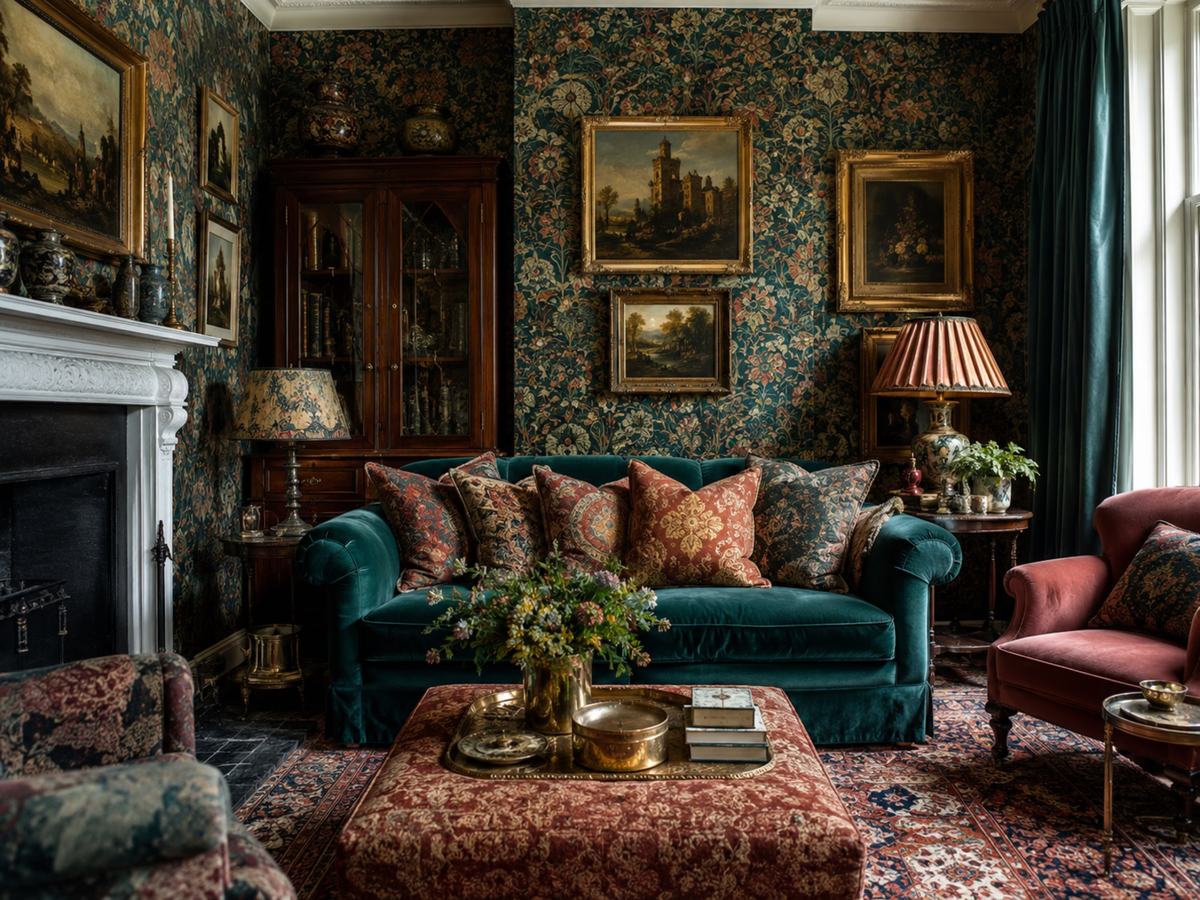 Heritage Maximalism interior design room