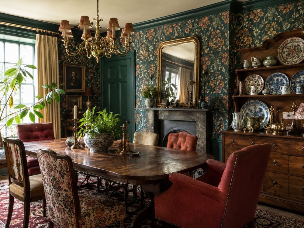 Heritage Maximalism interior design example 3