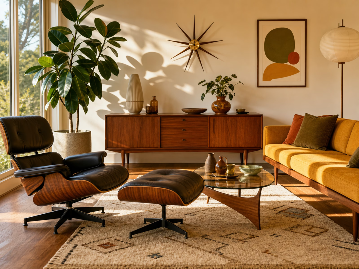 Mid-Century Modern interior design room