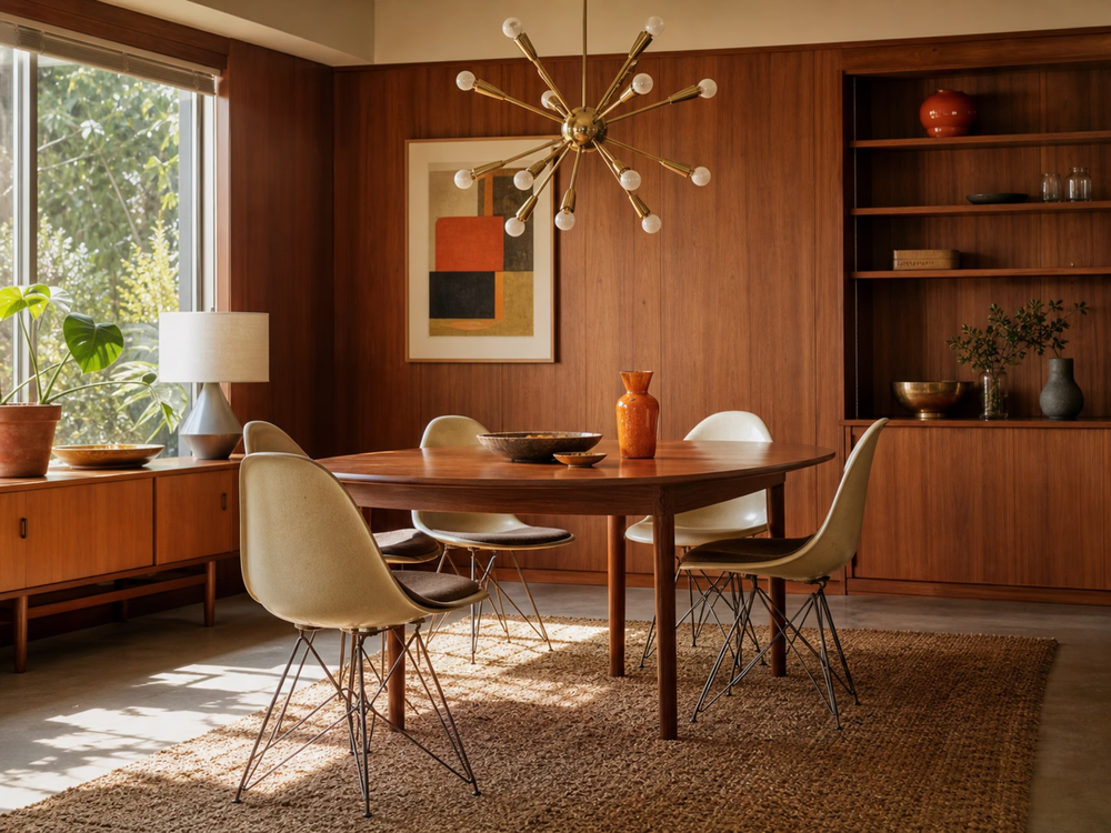 Mid-Century Modern interior design example 3