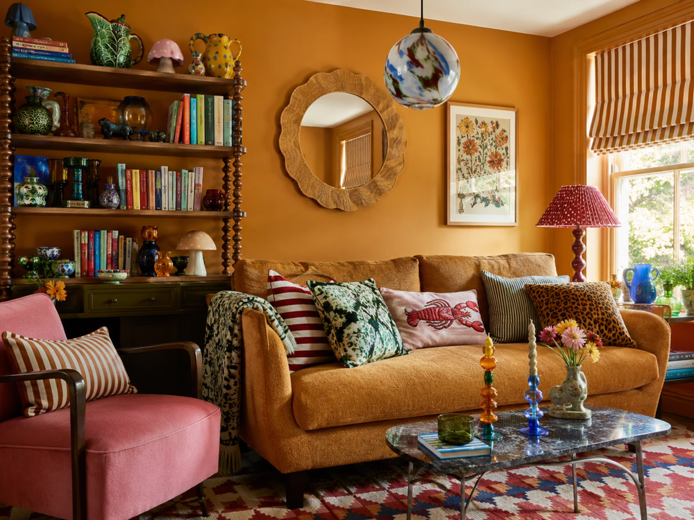 Modern British Eclectic interior design example 1