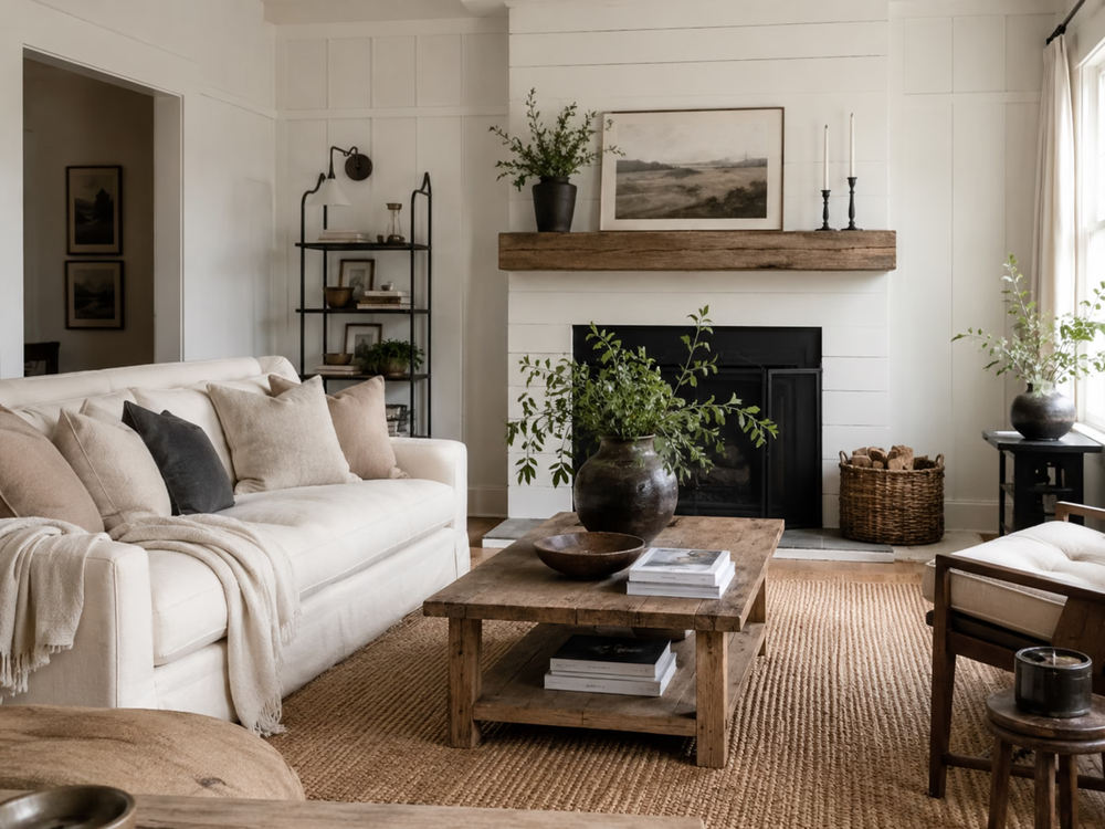 Modern Farmhouse interior design example 1