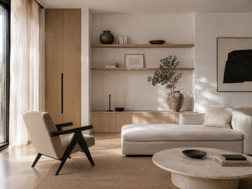 Minimalist interior design example 1