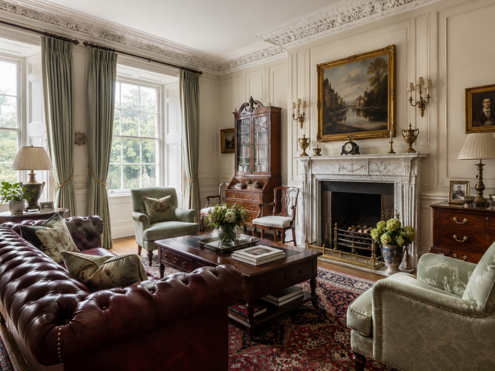 Traditional interior design room
