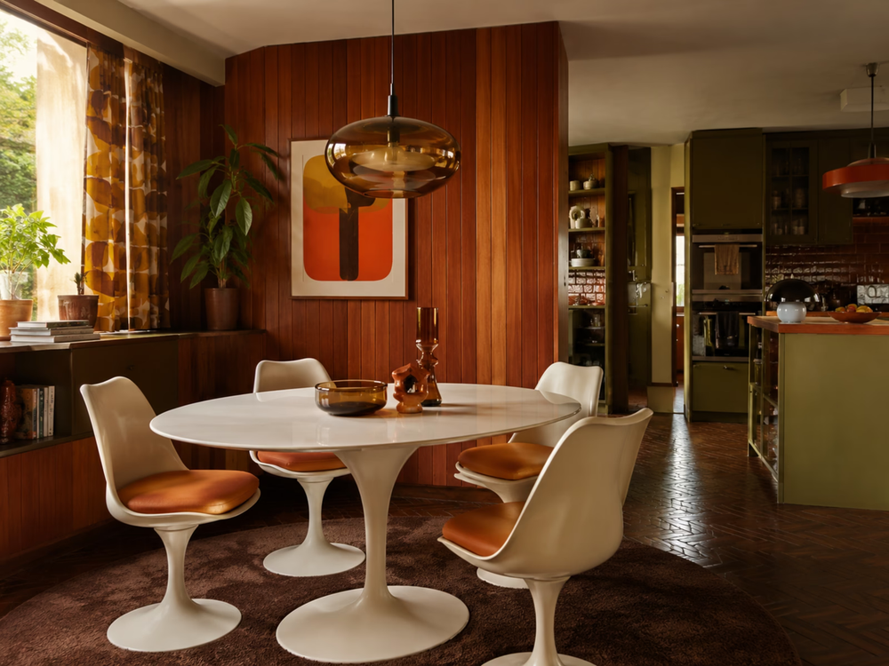 70s Revival interior design example 3