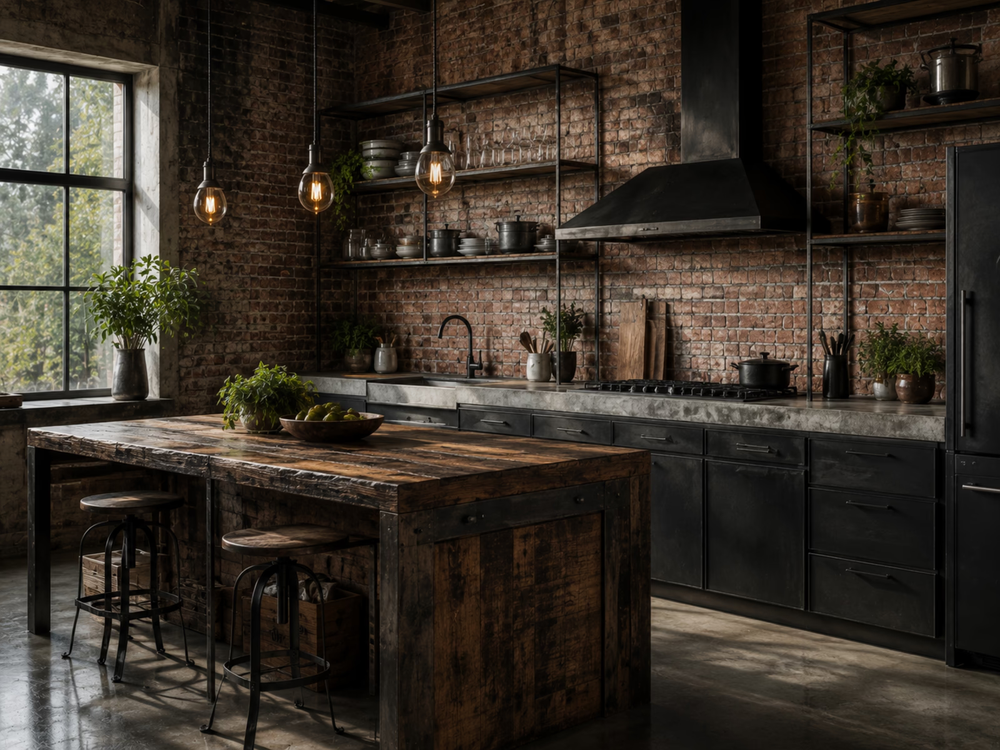 Industrial interior design example 3